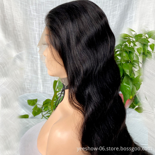 2021 drawn unprocessed raw bulk remy human virgin hair lace front wig body wave